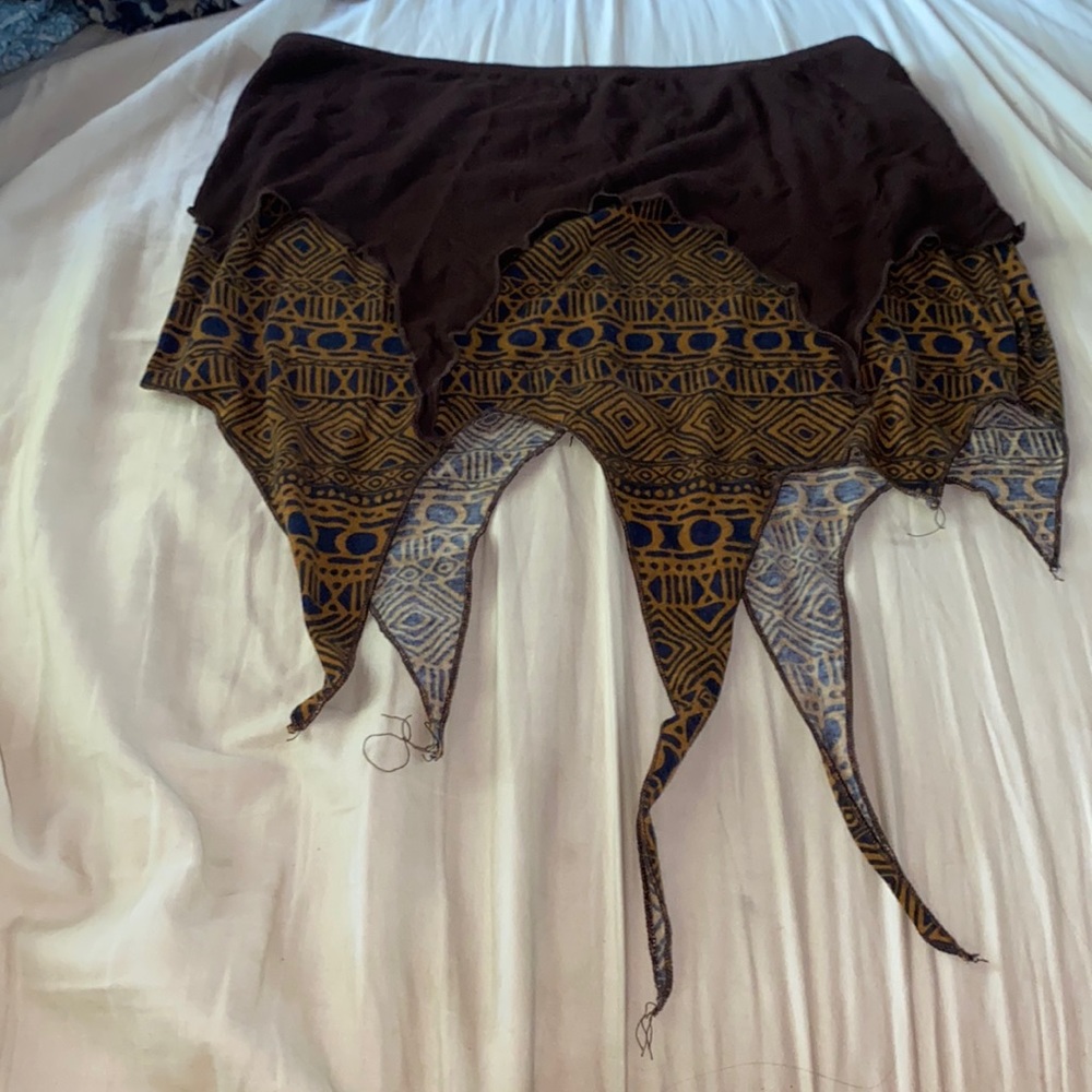 Super cute brown mini skirt